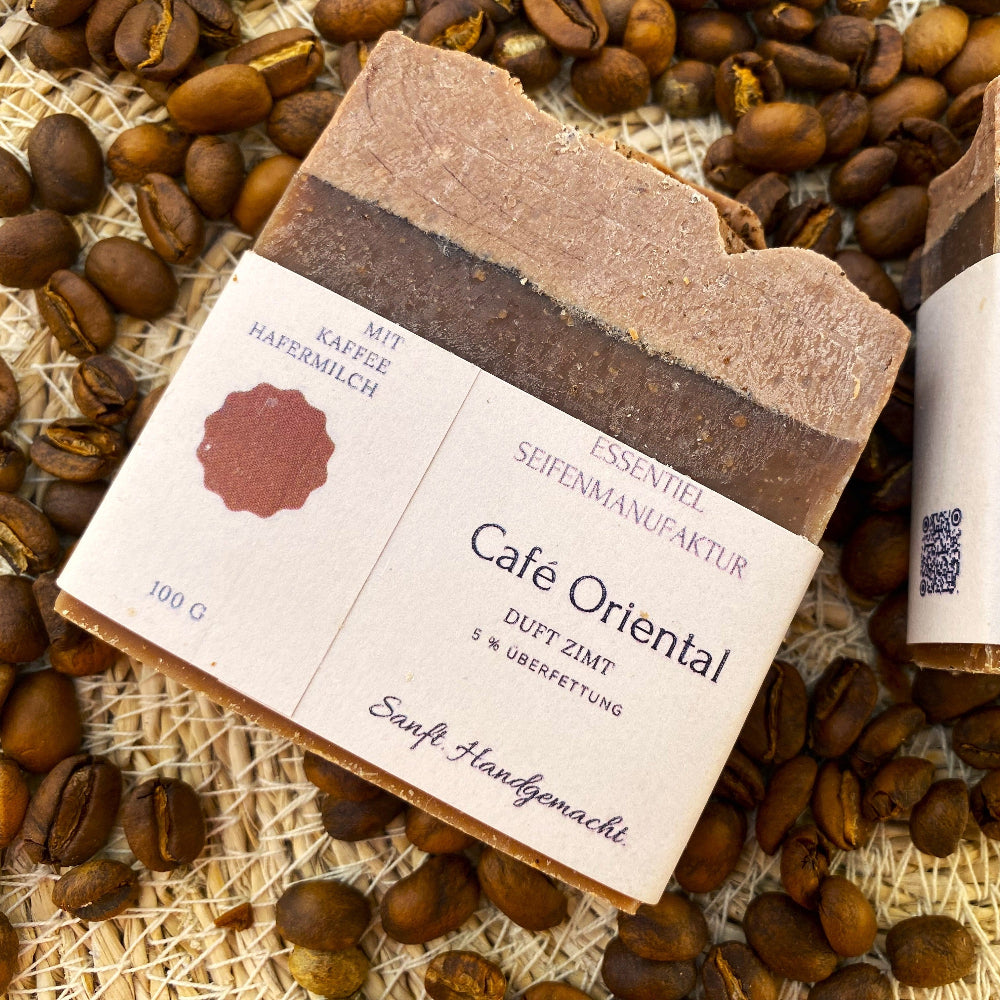 Kaffeeseife "Café Oriental" mit Hafermilch