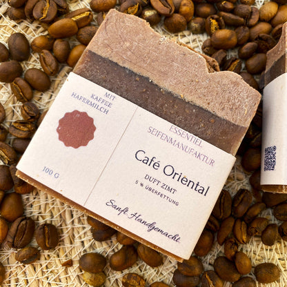 Kaffeeseife "Café Oriental" mit Hafermilch