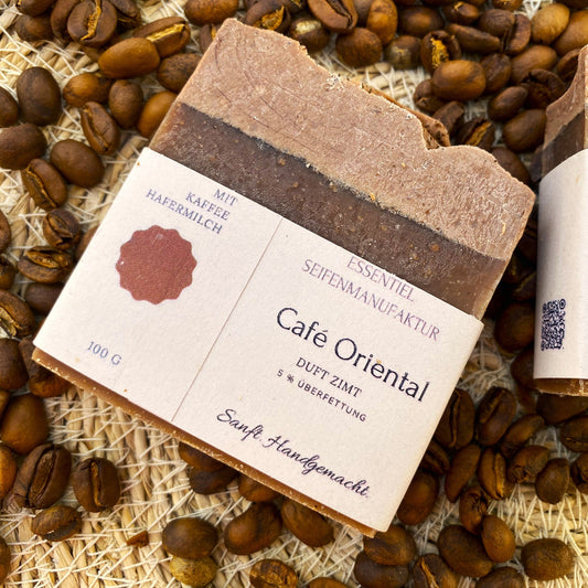 Kaffeeseife "Café Oriental" mit Hafermilch