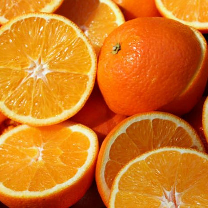 aufgeschnittene Orangen